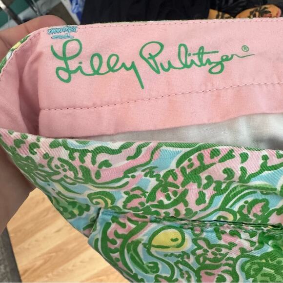 Lilly Pulitzer Avenue Short Alligator Print Size 0 - Picture 6 of 10